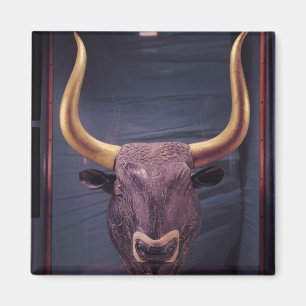 Aimant Rhyton en forme de tête de taureau,