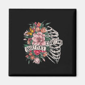 Aimant Rib Cage Inhale Peace Exhale Chaos Santé mentale (Devant)