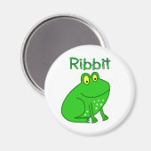 Aimant Ribbit de grenouille (Recto/Verso)