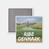 Aimant Riberhus et Ribe, Jutland, Danemark (Recto/Verso)