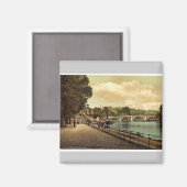 Aimant Richmond, le pont, Londres et banlieue, Angleterre (Recto/Verso)