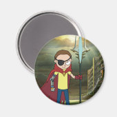 Aimant RICK ET MORTY™| Morty du mal (Recto/Verso)