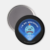 Aimant RICK ET MORTY™ | Motif des patchs d'espace externe (Recto/Verso)