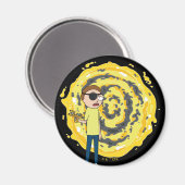 Aimant RICK ET MORTY™ | Portail Evil Morty (Recto/Verso)