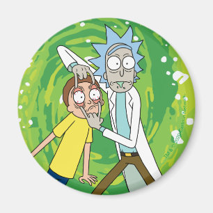 Aimant RICK ET MORTY™  Regarde Ça