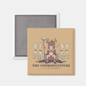 Aimant RICK ET MORTY™ | the Unproductives (Recto/Verso)