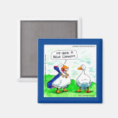 Aimant Rick London Funny Goose Vampire portant des cloche (Recto/Verso)