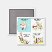 Aimant Rick London "Humpty Trumpty" Dons Drôle (Recto/Verso)