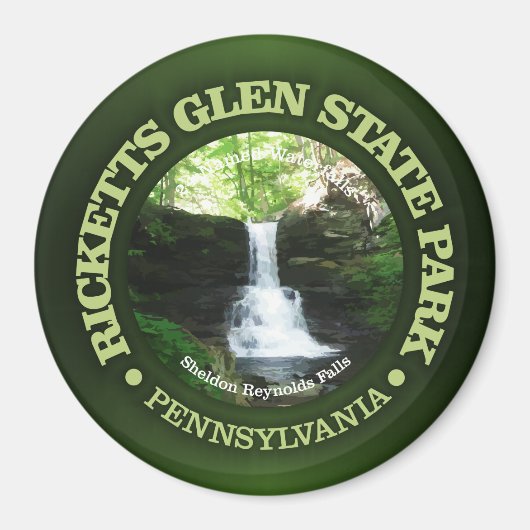 Aimant Ricketts Glen (Devant)