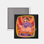 Aimant Ride de porc (Recto/Verso)