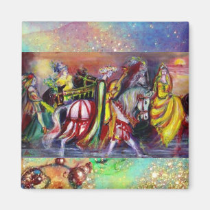 Aimant RIDERS DANS le détail de la nuit