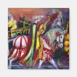 Aimant RIDERS DANS le détail de la nuit