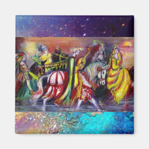 Aimant RIDERS DANS le détail de la nuit