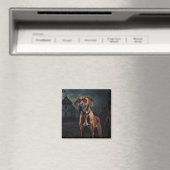 Aimant Ridgeback rhodésien Halloween Épouvantable (In Situ (Lave-vaisselle))