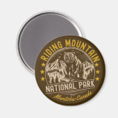 Aimant Riding Mountain National Reserve – Canada (Recto/Verso)