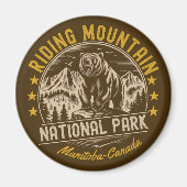 Aimant Riding Mountain National Reserve – Canada (Devant)