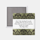 Aimant Rien de personnel (Recto/Verso)