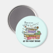 Aimant Rien De Trop De Livres (Recto/Verso)