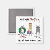 Aimant Rien, mais un Noël sombre (Recto/Verso)