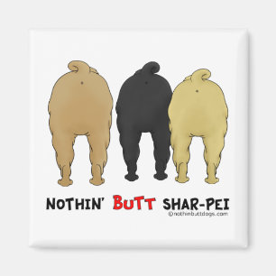 Aimant Rien n'aboutent Shar-Pei