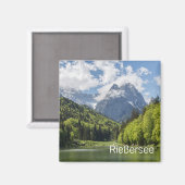 Aimant Riessersee Alpes Garmisch Partenkirchen Bavière (Recto/Verso)