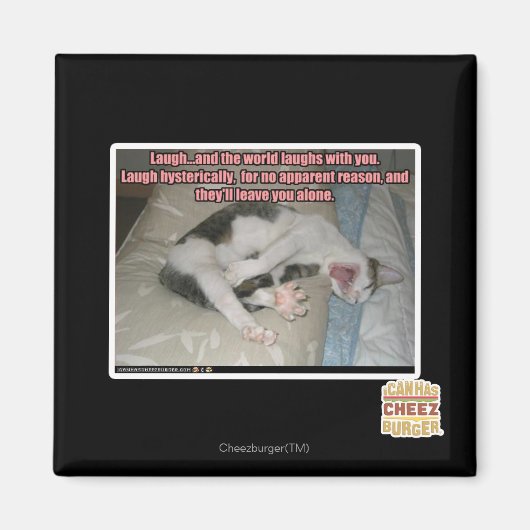 Aimant Riez et le monde rit avec vous (Devant)