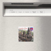 Aimant Rif. KH Cambodge, Angkor Thom, Frigo (In Situ (Lave-vaisselle))