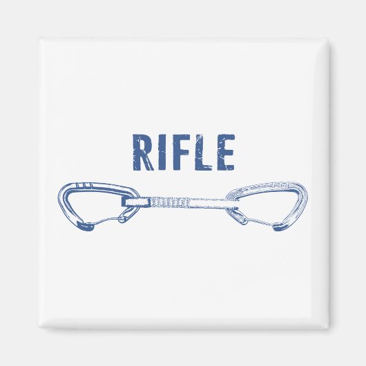 Aimant Rifle Colorado Rock Escalade Quickdraw (Devant)