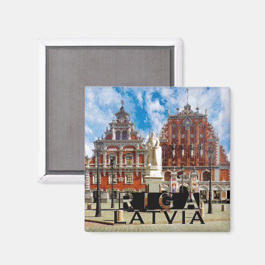 Aimant Riga (Recto/Verso)