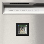 Aimant Ring Cat With Motion Meme  (In Situ (Lave-vaisselle))