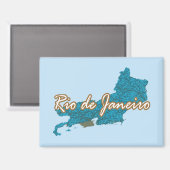 Aimant Rio de Janeiro (Recto/Verso)