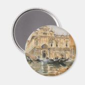 Aimant Rio dei Mendicanti, Venise par John Singer Sargent (Recto/Verso)