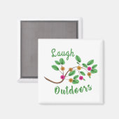 Aimant Rire à l'extérieur (Recto/Verso)