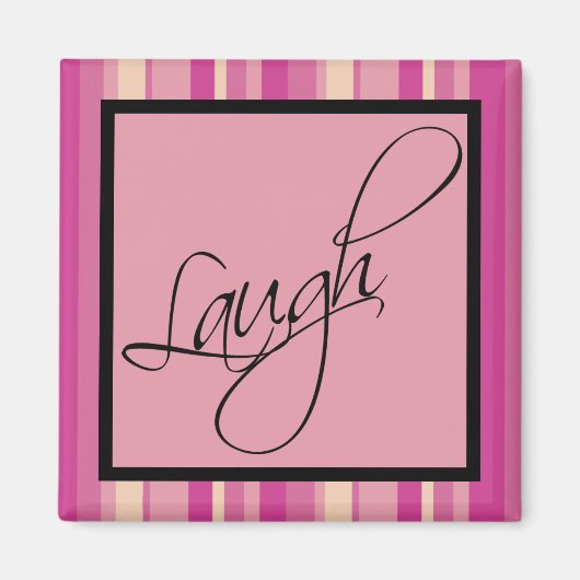 Aimant Rire l'aimant inspirationnel (Devant)