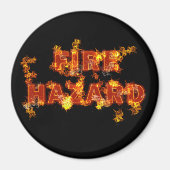 Aimant Risque d'incendie (Devant)