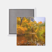 Aimant Rivage d'automne (Recto/Verso)