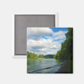 Aimant Rive de la rivière Willamette, OU (Recto/Verso)