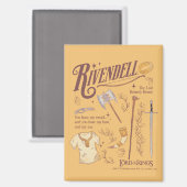 Aimant RIVENDELL™ Collage Aquarelle Graphique (Recto/Verso)