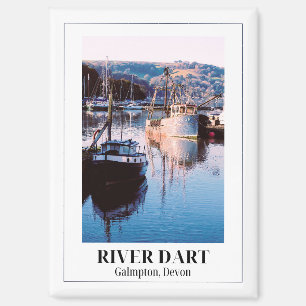 Aimant River Dart, ruisseau Galmpton, Devon, Angleterre