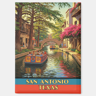 Aimant Riverwalk San Antonio Texas Travel
