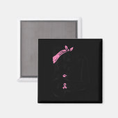 Aimant Riveter Croit Lutter Conscience du cancer du sein (Recto/Verso)
