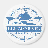 Aimant Rivière Buffalo (KC2) (Devant)