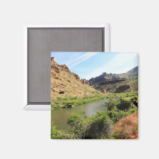 Aimant Rivière Crooked, Oregon (Recto/Verso)