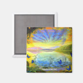 Aimant Rivière De L'Aimant De Vie (Recto/Verso)