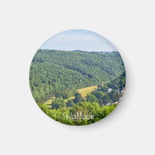 Aimant rivière près de Kermesse Rochehaut en wallon, Belg