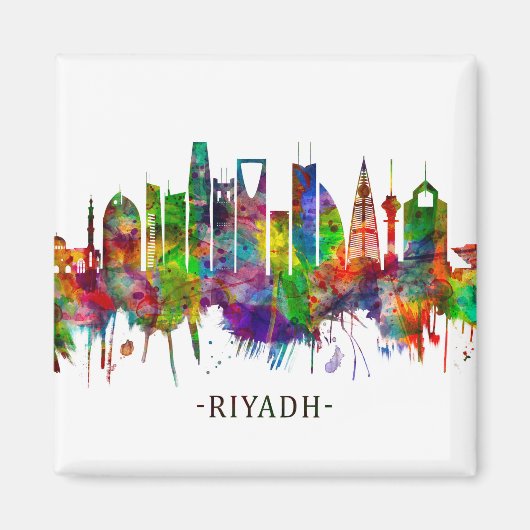 Aimant Riyadh Arabie Saoudite Skyline (Devant)