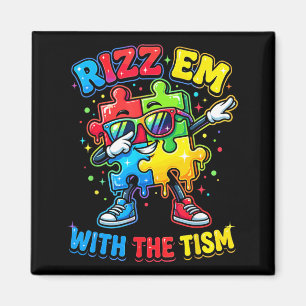 Aimant Rizz Em avec The Tism Mois de la sensibilisation à