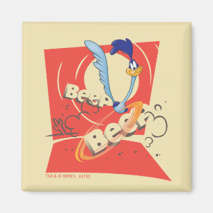 Aimant ROAD RUNNER™ BEEP BEEP!™ Graphique de coucher de s