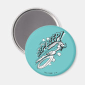 Aimant ROAD RUNNER™ BEEP BEEP!™ Halftone (Recto/Verso)
