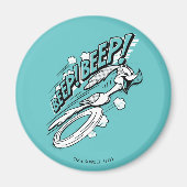 Aimant ROAD RUNNER™ BEEP BEEP!™ Halftone (Devant)